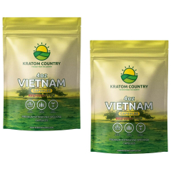 Vietnam Kratom Capsules - Red / Green Vein Blend-8 Ounces (224 Grams)